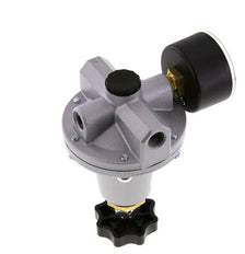 Regulador de presión de precisión G1/4'' 550l/min 0.5-10.0bar/7-145psi de fundición de zinc estándar 3