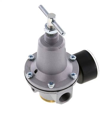 Regulador de presión G1/2'' 5000l/min 0.1-3.0bar/1-44psi de fundición de zinc Estándar 3