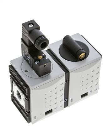 Válvula de arranque suave 1/4'' 24VDC 1300l/min Futura 1