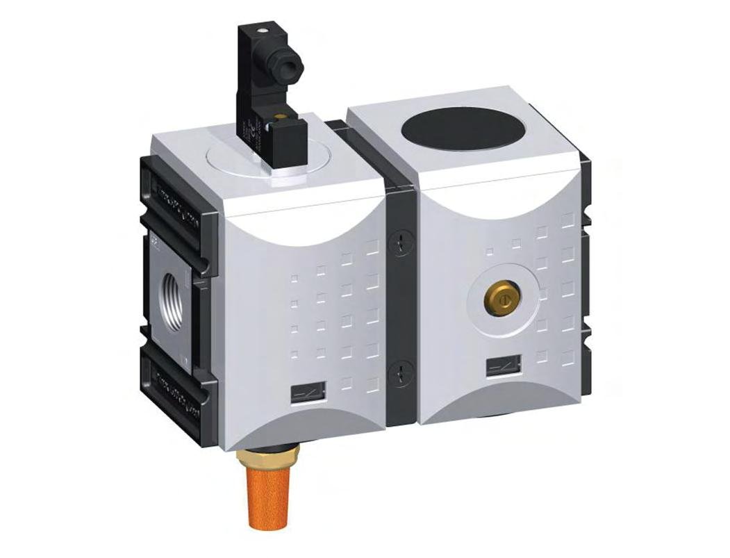 Válvula de arranque suave 1'' y 1/2'' 115VAC 8750l/min Futura 4