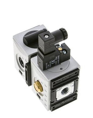Válvula de arranque suave 1/4'' 24VDC 1300l/min Futura 1