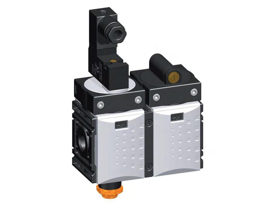 Válvula de arranque suave 1/4'' 24VDC 1300l/min Futura 0