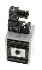 Válvula 3/2 G1/4 115VAC 2000 l/min Futura 1