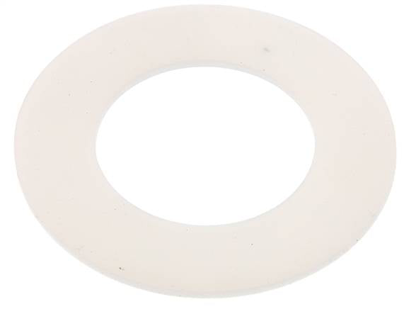 Junta de brida de silicona DN 65 hasta PN 40 con certificación FDA CFR-21