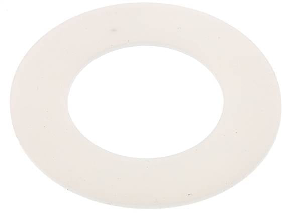 Junta de brida de silicona DN 65 hasta PN 40 con certificación FDA CFR-21