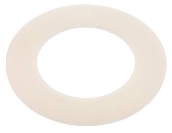 Junta de brida de silicona DN 65 hasta PN 40 con certificación FDA CFR-21