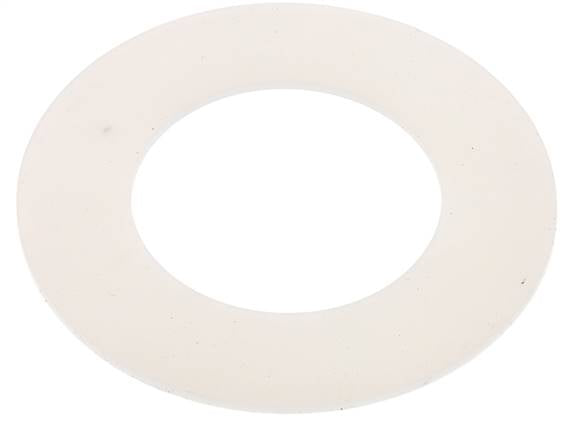 Junta de brida de silicona DN 65 hasta PN 40 con certificación FDA CFR-21