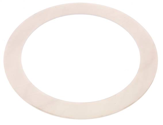 Junta de brida de silicona DN 150 hasta PN 16 con certificación FDA CFR-21