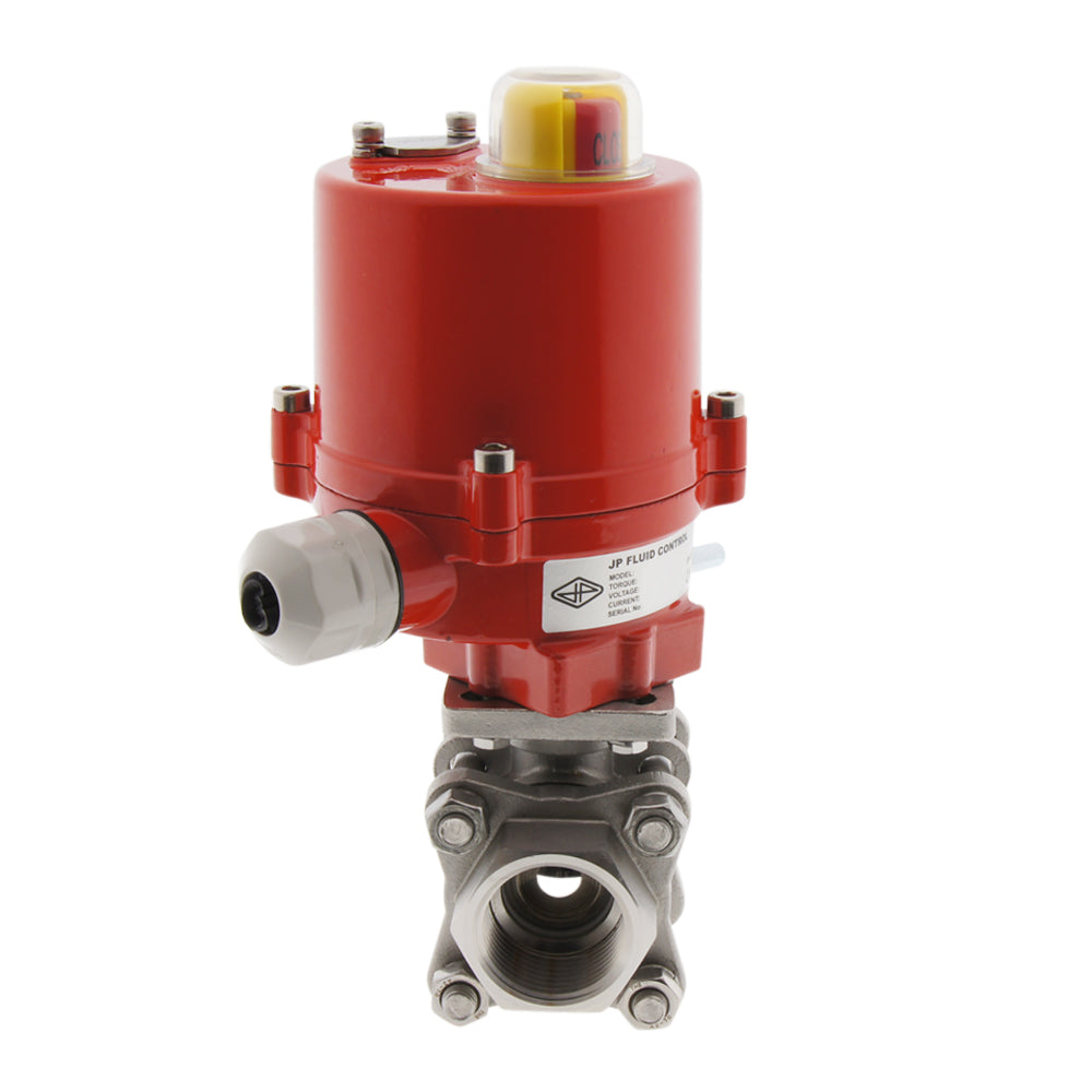Válvula De Bola Electrica De Acero Inoxidable De 2 Vías G3/8'' 12V CC - BL2SA3