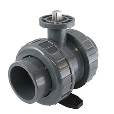 Válvula De Bola PVC De 2 Vías De 63mm ISO-Top Socket - 614 - VDL