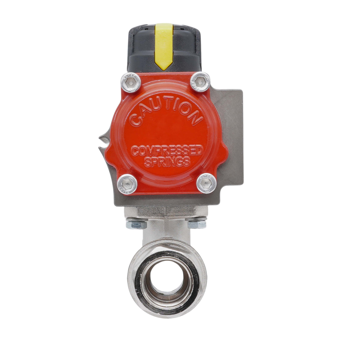 Válvula De Bola Neumática G1/4'' Latón Doble Efecto