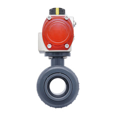 32mm Válvula De Bola Neumática PVC De 2 Vías Doble Efecto