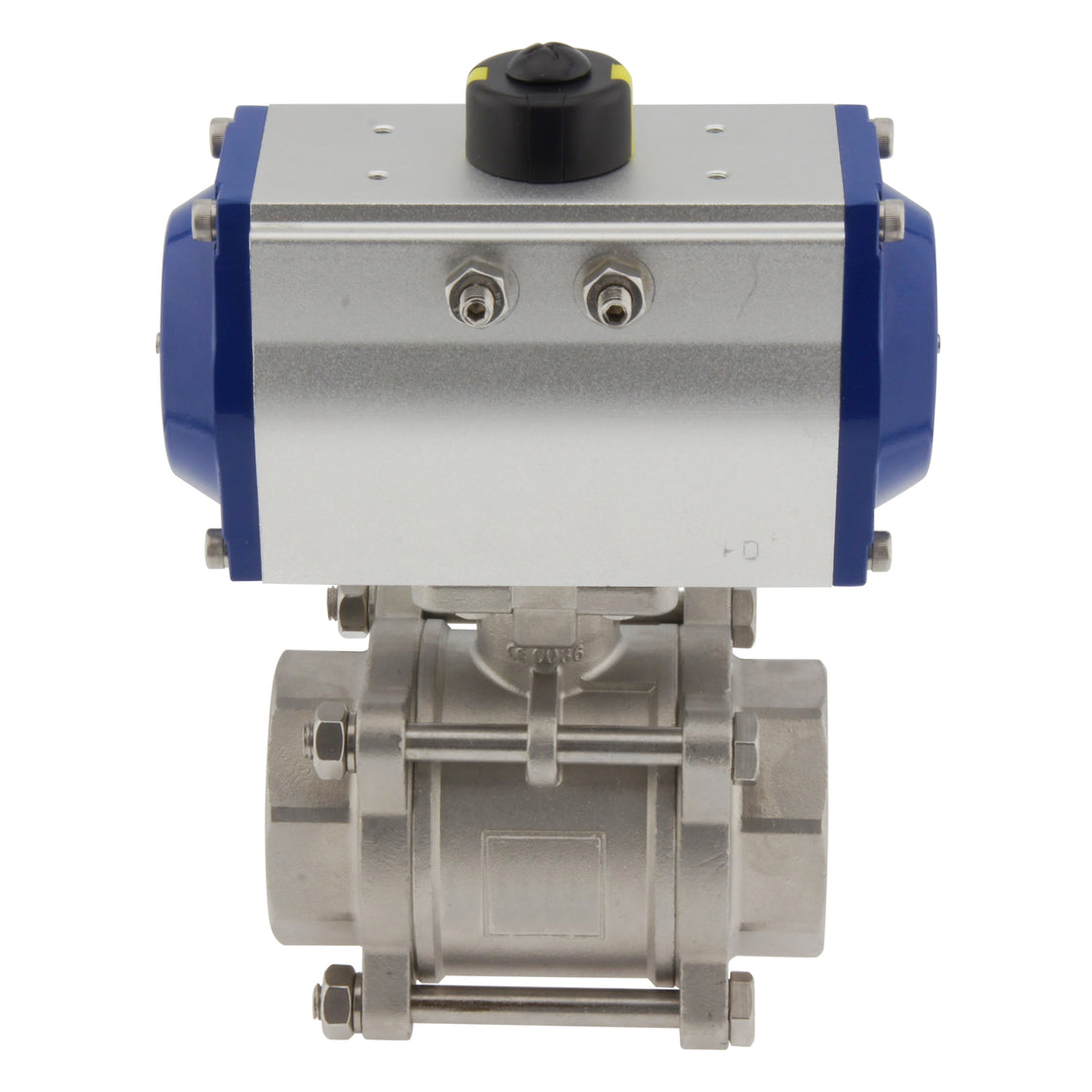 Válvula de bola neumática de acero inoxidable de 2 vías y doble efecto G2'' - BL2SA3