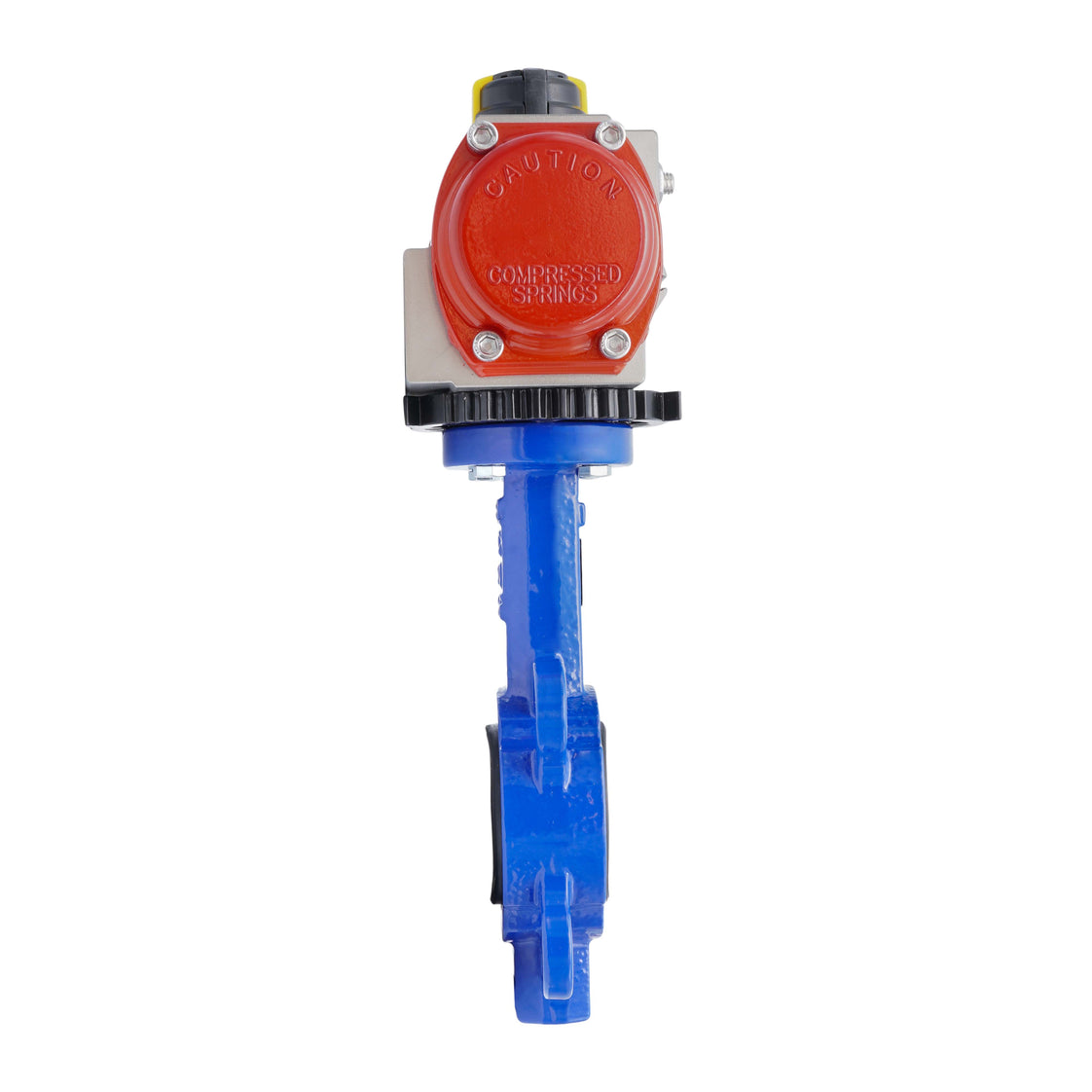 Válvula Mariposa Neumática DN80 (3 Pulgada) Lug Fundición De Hierro GGG 40 EPDM Doble Efecto