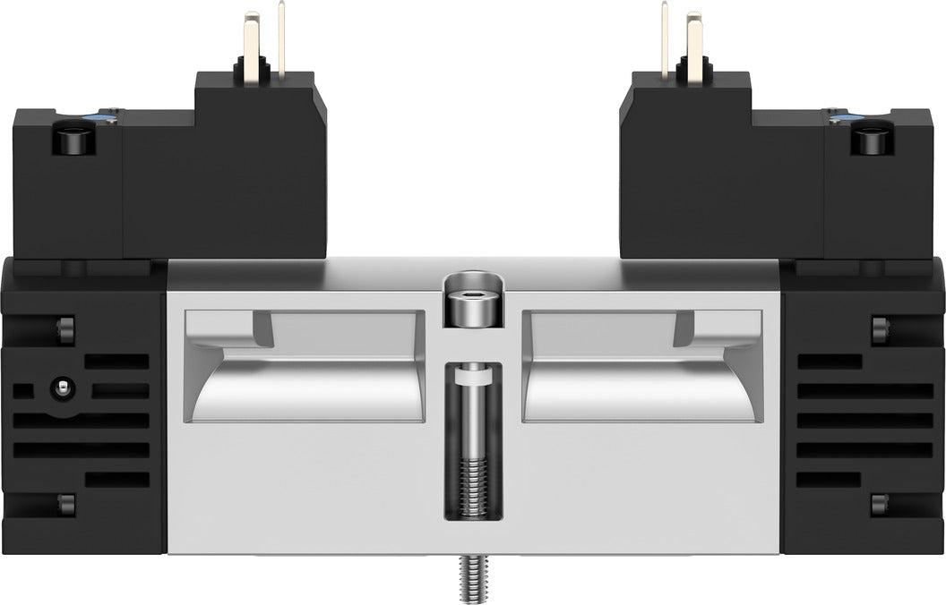 Festo 2x3/2 NO Monostable Válvula Solenoide Tamaño 18mm ISO 15407-1 400l/min - 547191