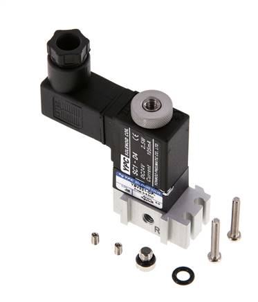 3/2 M5 NO Electroválvula 24V AC 0-8bar/0-112psi YPC