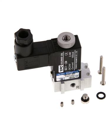 3/2 M5 NO Electroválvula 115V AC 0-8bar/0-112psi YPC