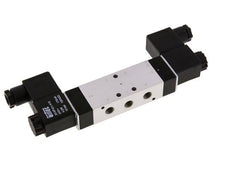 5/3 G1/8'' Válvula solenoide de centro cerrado 115V AC 3-10bar/42-140psi Airtec