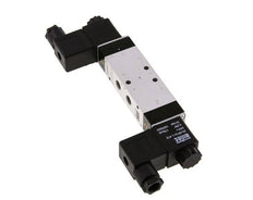 5/3 G1/8'' Válvula solenoide de centro cerrado 115V AC 3-10bar/42-140psi Airtec