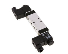 válvula solenoide de centro de presión 5/3 G1/8'' 12V DC 3-10bar/42-140psi Airtec