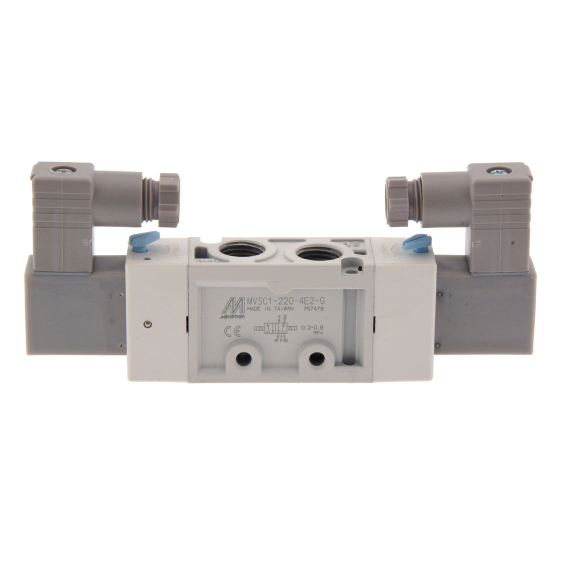 G1/4'' 24 V CC Válvula Solenoide Biestable 2-8bar MVSC1