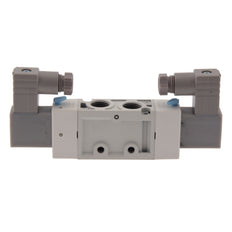 NPT 1/4'' 24V DC 5/2 vías Válvula de solenoide biestable 2-8bar MVSC1
