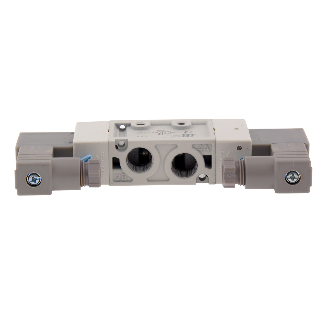 NPT 1/4'' 24V DC 5/2 vías Válvula de solenoide biestable 2-8bar MVSC1