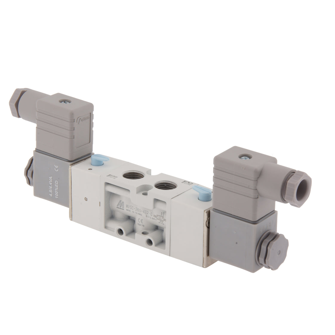 G1/8'' 24V DC 5/2 vías Válvula de solenoide biestable 2-8bar MVSC