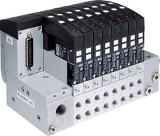 22x Válvula Neumática Terminal 24 V CC 3-8bar/42-112psi Profibus DP Airtec