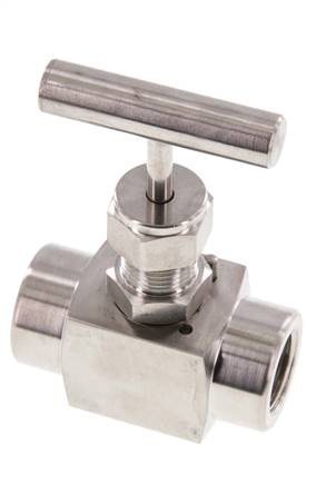 G1/2'' Válvula de aguja de acero inoxidable PTFE 300 bar - NLS