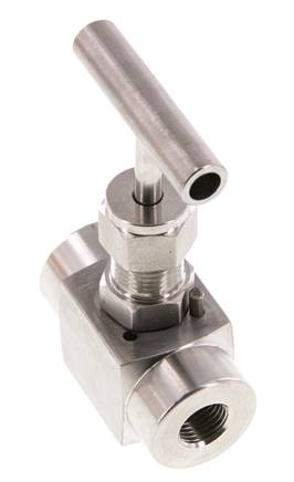 G1/4'' Válvula de aguja de acero inoxidable PTFE 300 bar - NLS