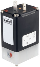 Electroválvula 32x46 mm SFB brida NC PVDF FFKM -1-1bar/-15-15psi 24VDC Vacío 331 337988