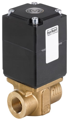 Electroválvula NPT 1/2'' NC Latón EPDM -1-4bar/-15-58psi 12VDC 2875 322031