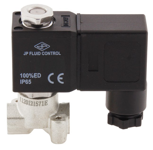 Electroválvula CM-DA 1/8'' NPT Acero inoxidable FKM 0-10bar 230V AC