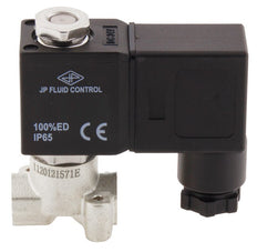 Electroválvula CM-DA 1/8'' NPT Acero inoxidable FKM 0-10bar 24V DC