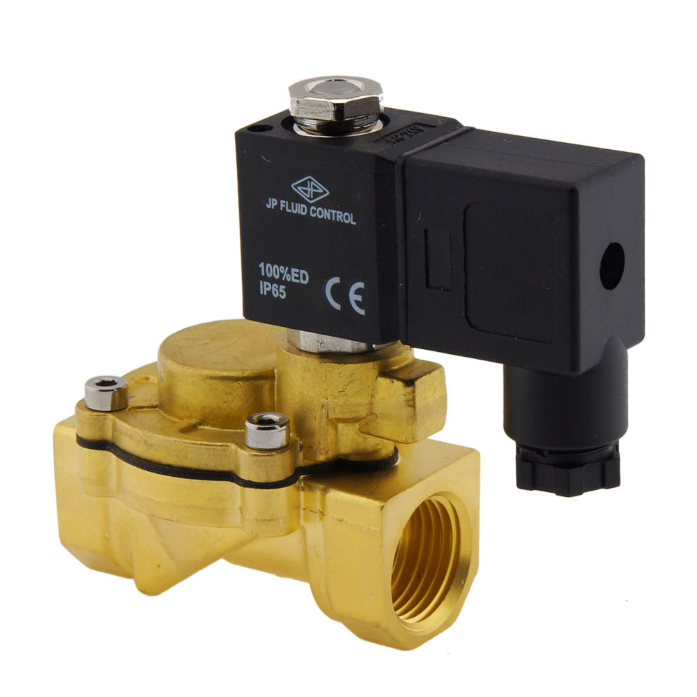 Electroválvula CM-IA 1/2'' compacta de latón EPDM 0,5-12bar 24V DC