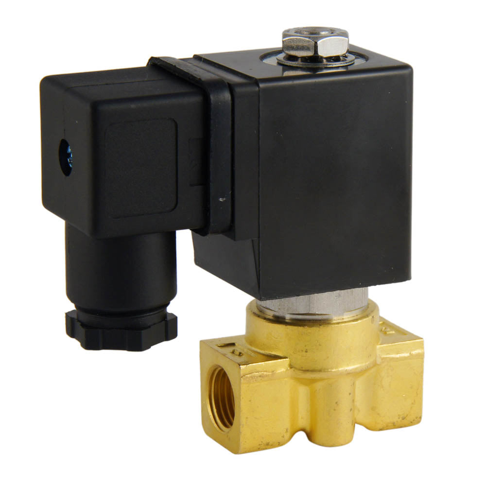 Electroválvula ST-DA 1/4'' latón FKM 0-13bar 120V AC