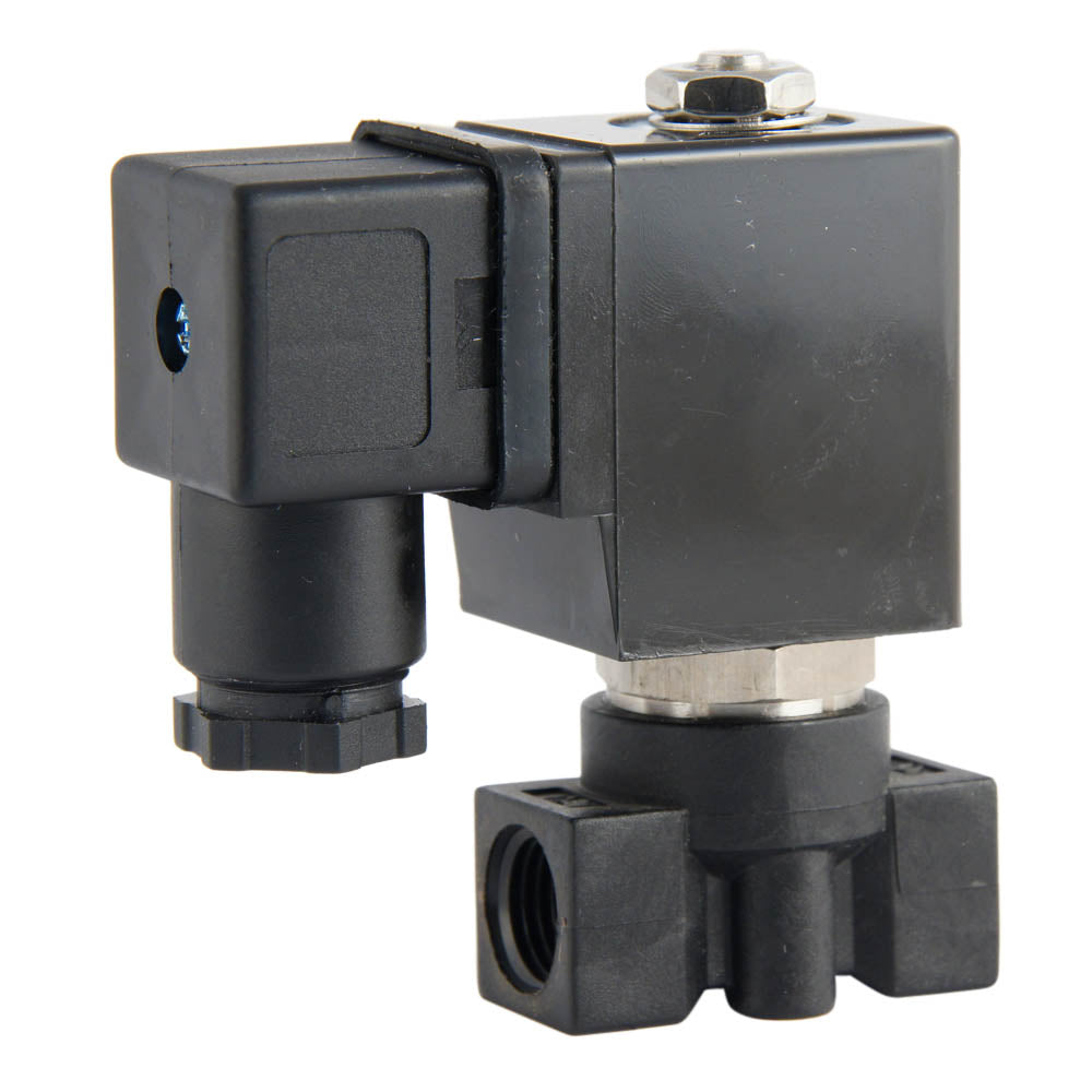 Electroválvula ST-DA 1/4'' nylon FKM 0-8bar 120V AC
