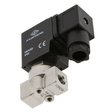 Electroválvula ST-DA 1/8'' acero inoxidable FKM 0-13bar 12V DC