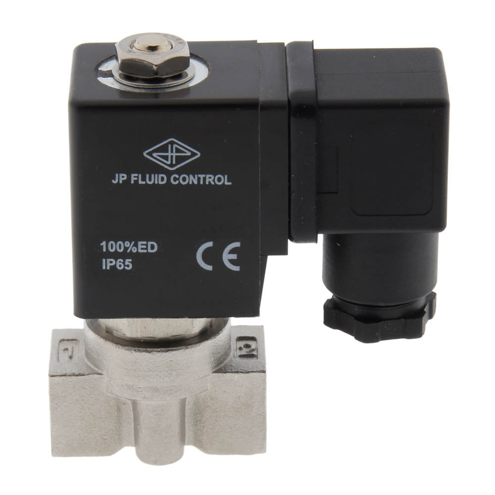 Electroválvula ST-DA 1/8'' acero inoxidable FKM 0-13bar 24V DC
