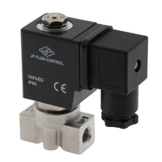 Electroválvula ST-DA 1/8'' acero inoxidable FKM 0-13bar 12V DC