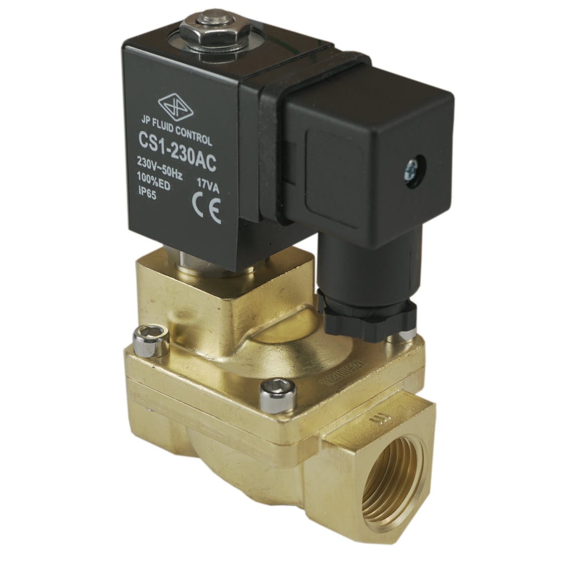 Electroválvula ST-IA 1/2'' latón EPDM 0,5-16bar 120V AC