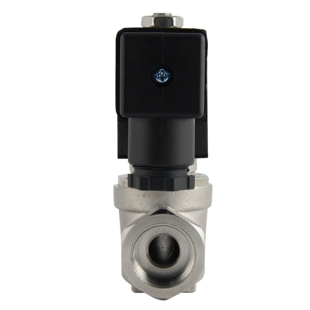 Electroválvula ST-SA 1/4'' acero inoxidable EPDM 0-16bar 120V CA