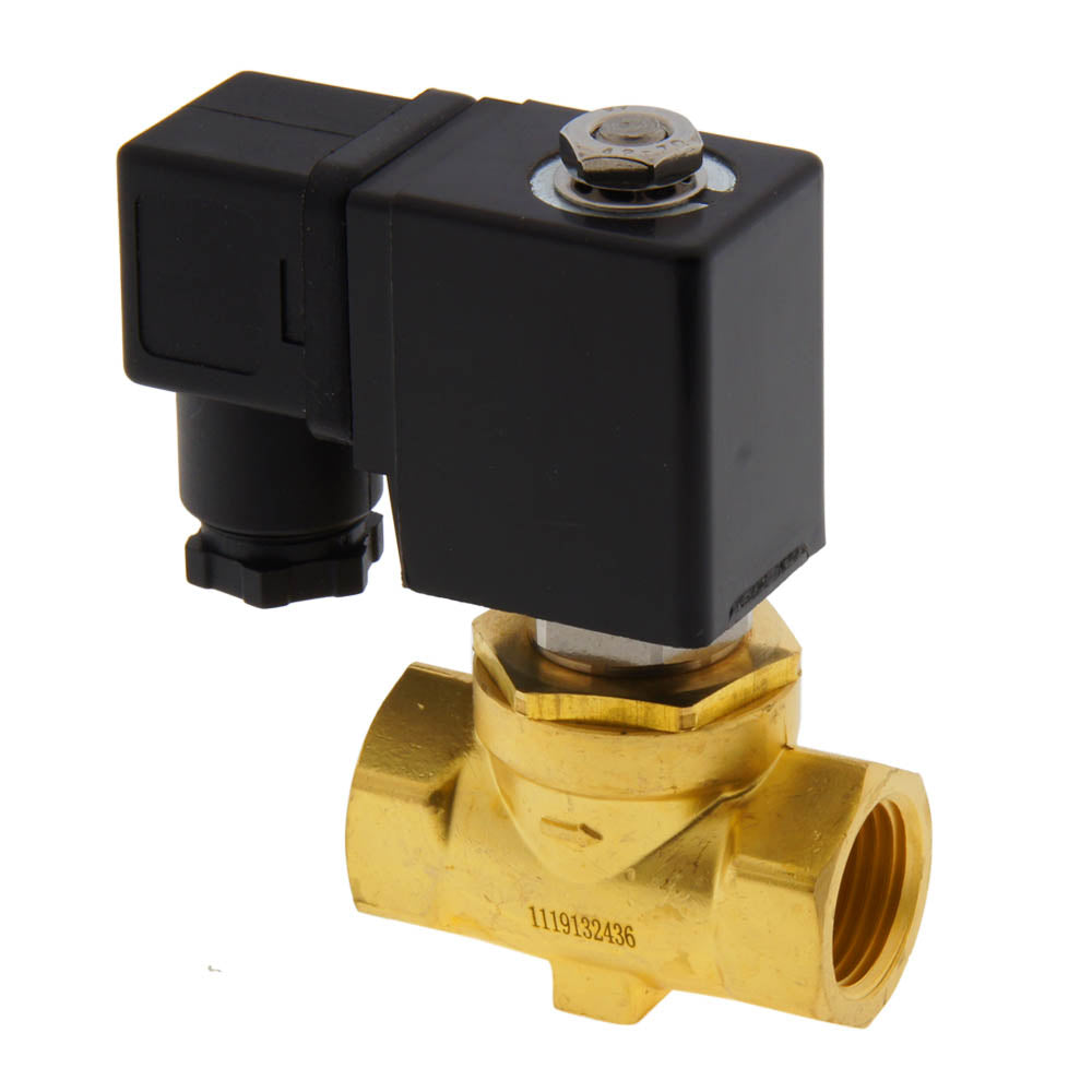 Electroválvula ST-SA 1/2'' NPT latón EPDM 0-10bar 12V DC