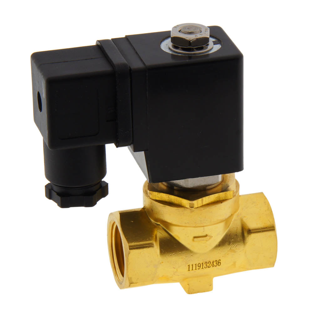 Electroválvula ST-SA 1/2'' NPT latón EPDM 0-10bar 24V DC