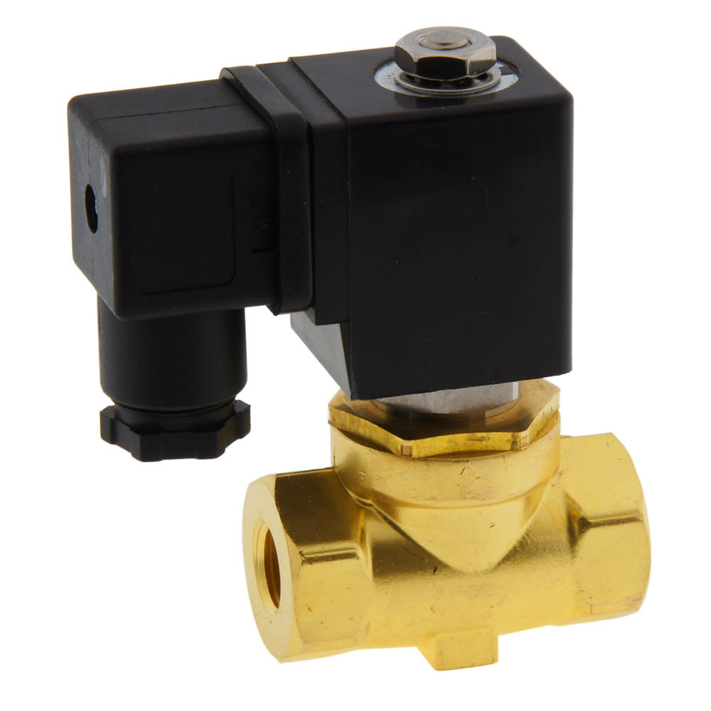 Electroválvula ST-SA 1/4'' latón EPDM 0-16bar 120V AC