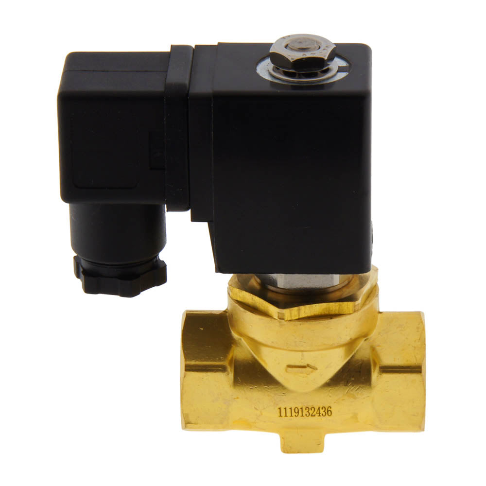 Electroválvula ST-SA 1/2'' NPT latón EPDM 0-10bar 24V DC