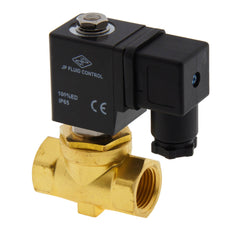 Electroválvula ST-SA 1/2'' NPT latón FKM 0-10bar 24V DC