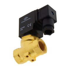 Electroválvula ST-SA 1/2'' NPT latón FKM 0-10bar 24V DC