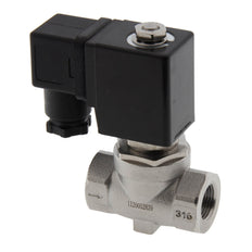Electroválvula ST-SA 3/8'' NPT acero inoxidable FKM 0-16bar 24V AC